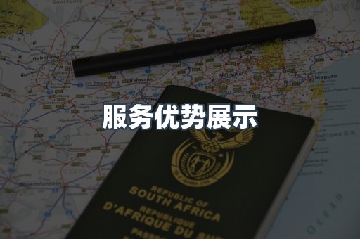 服务优势展示